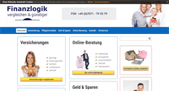 Desktop Screenshot of finanzlogik.de